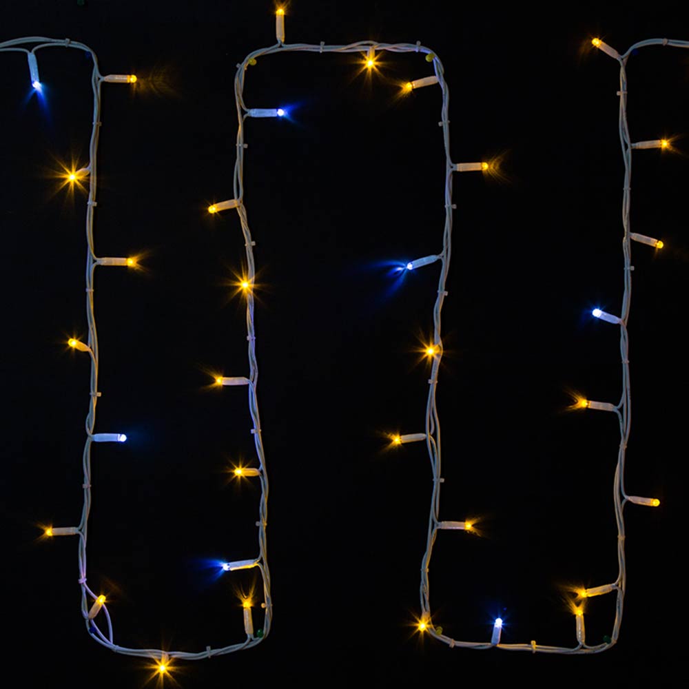 фото Гирлянда светодиодная neon-night дюраплей 200 led свечение желтое 20 м уличная (315-181)