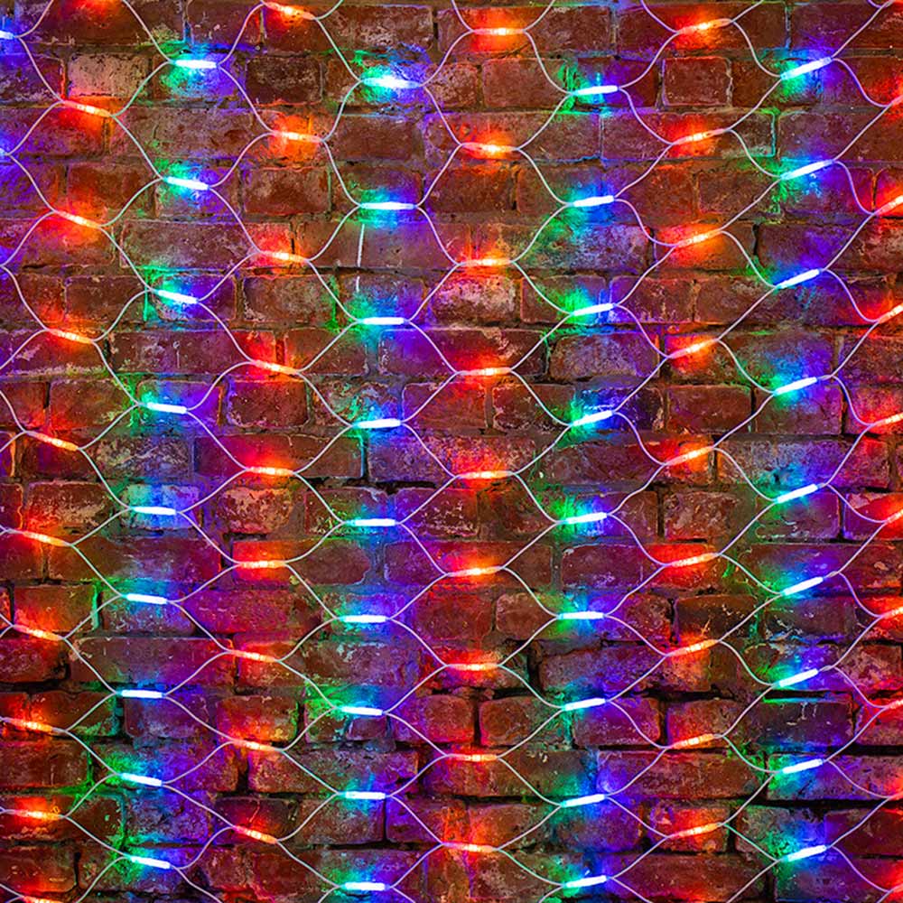 фото Гирлянда светодиодная neon-night сеть 432 led свечение мультиколор 2х3 м уличная (217-149)