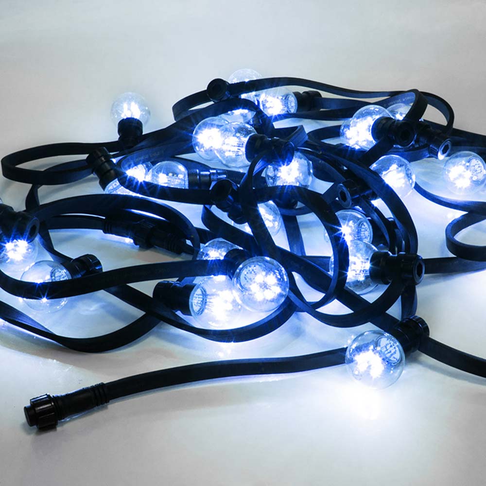 фото Гирлянда светодиодная neon-night galaxy bulb string 180 led свечение синее 10 м уличная (331-323)