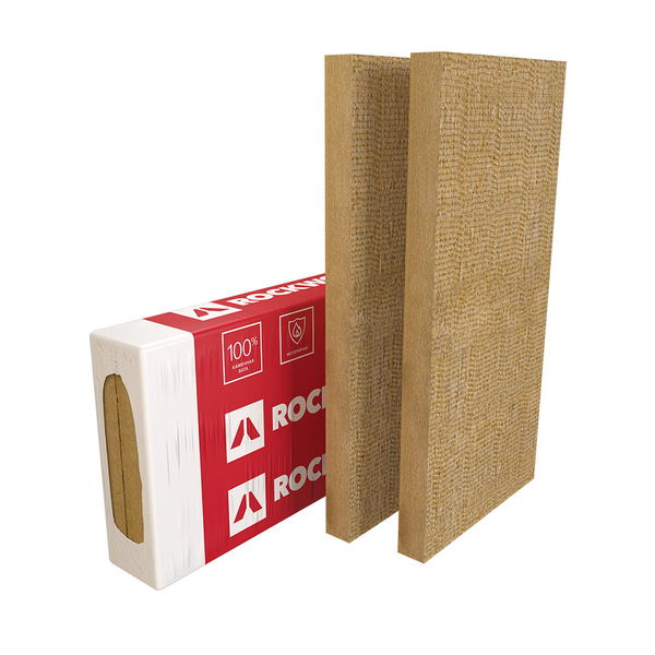 Утеплитель Rockwool Фасад Баттс Оптима 100х600х1200 мм 1,44 кв.м ...
