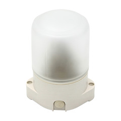 Светильник накладной SVET НББ 01-60-001 E27 105х84х138 мм 60 Вт 220 В IP65 белый с влагозащитой (SV0111-0001)