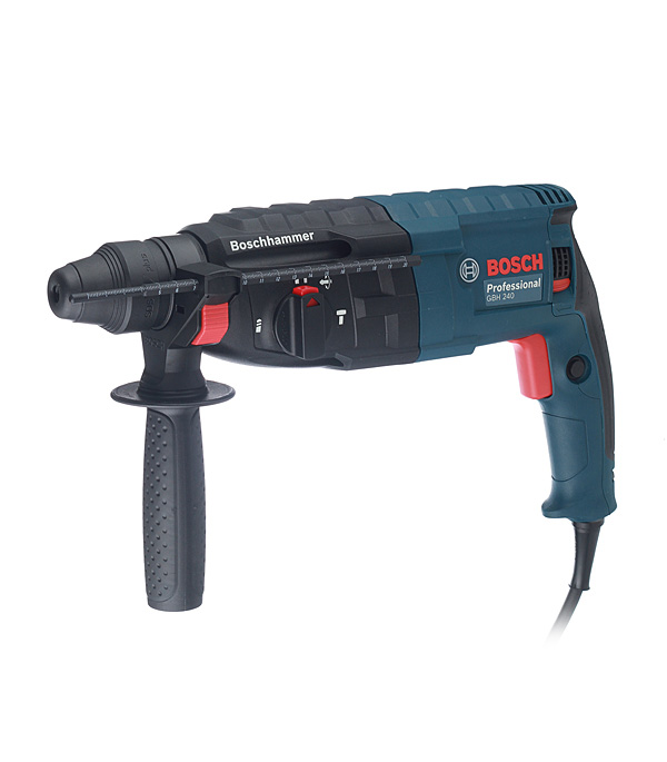 фото Перфоратор электрический bosch gbh 240 (0611272100) 790 вт 2,7 дж sds-plus