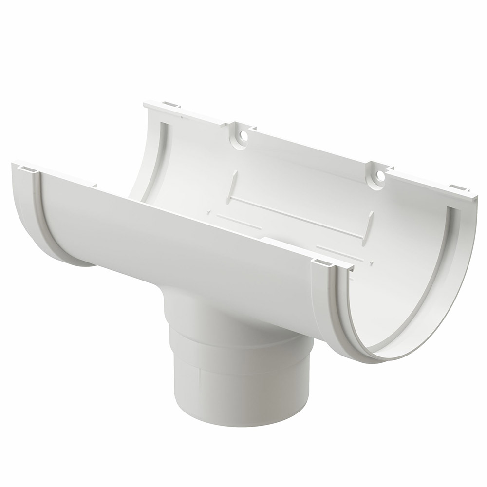 

Воронка желоба пластиковая d120-80 мм Docke Standard пломбир RAL 9003
