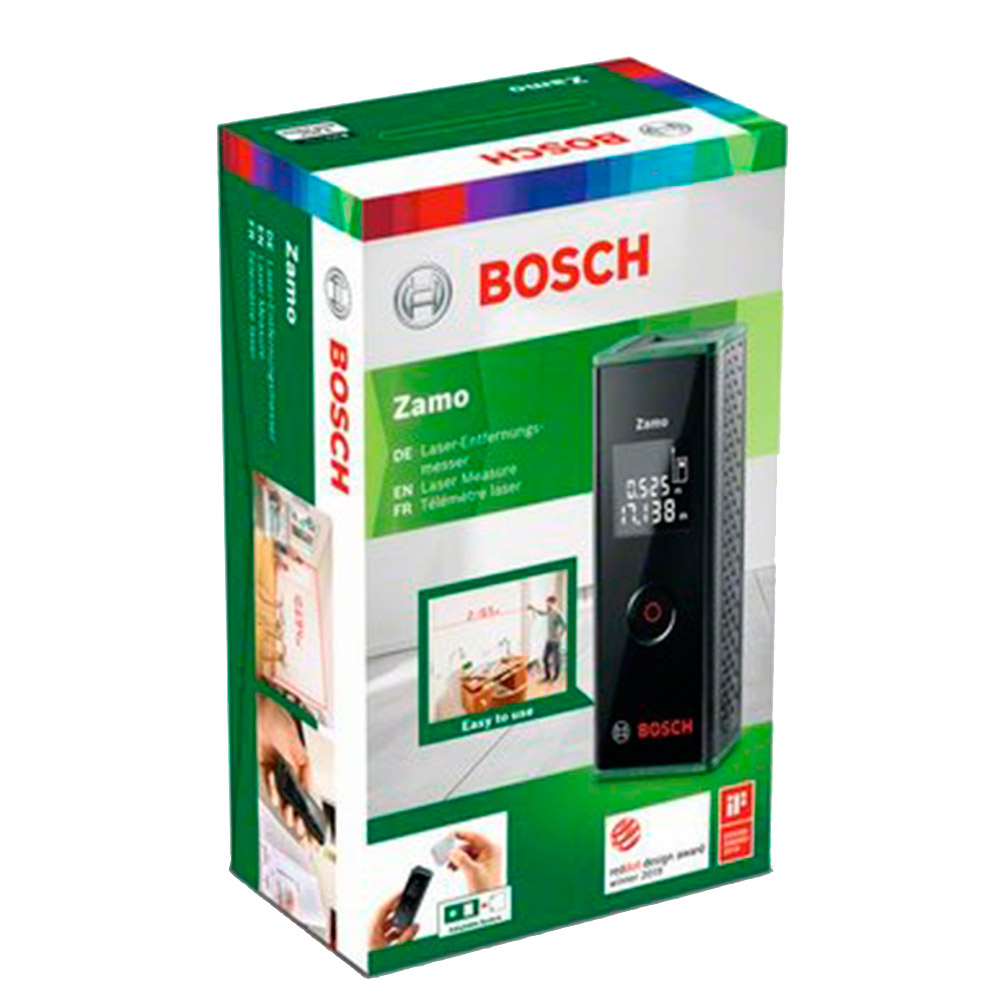 фото Дальномер лазерный bosch zamo iii basic (0603672700) 20 м