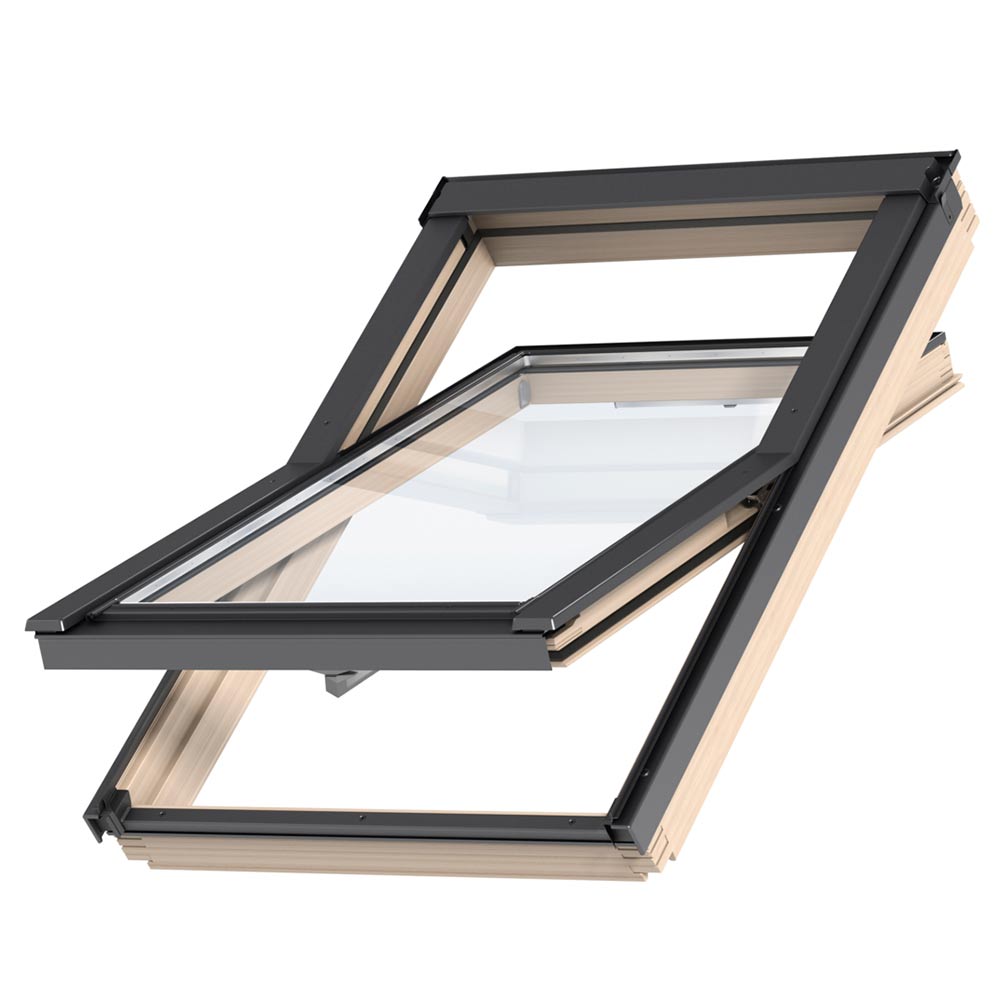 фото Окно мансардное velux optima gzr cr04 3061b 550х980 мм