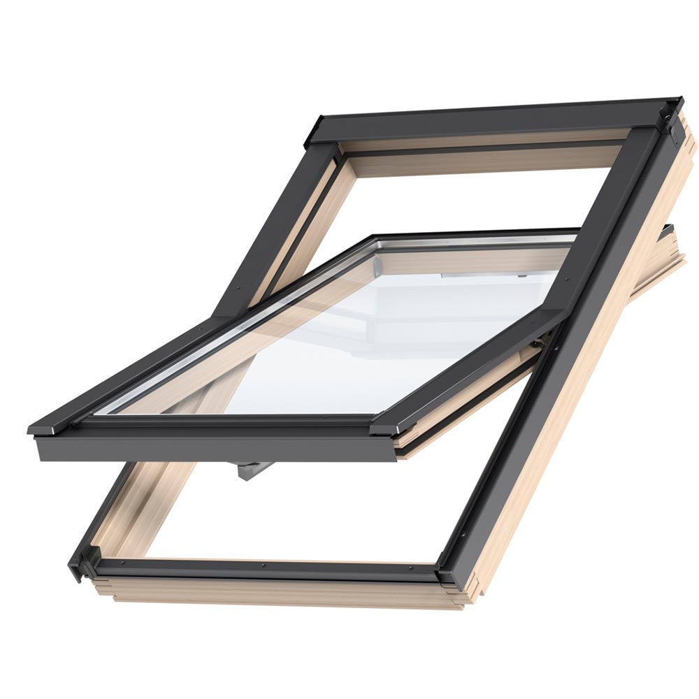 фото Окно мансардное velux optima gzr mr08 3061b 780х1400 мм