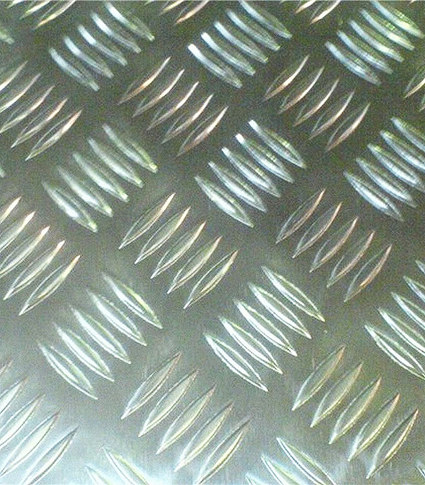 Лист алюминиевый Квинтет 1.5х600х1200 мм рифленый