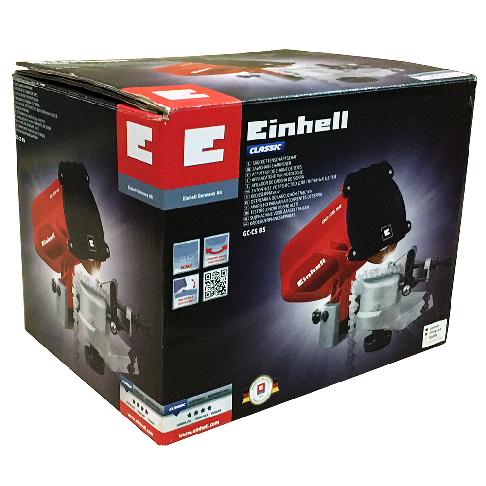 фото Станок для заточки цепей einhell gc-cs 85 (4500089) 85 вт d108 мм