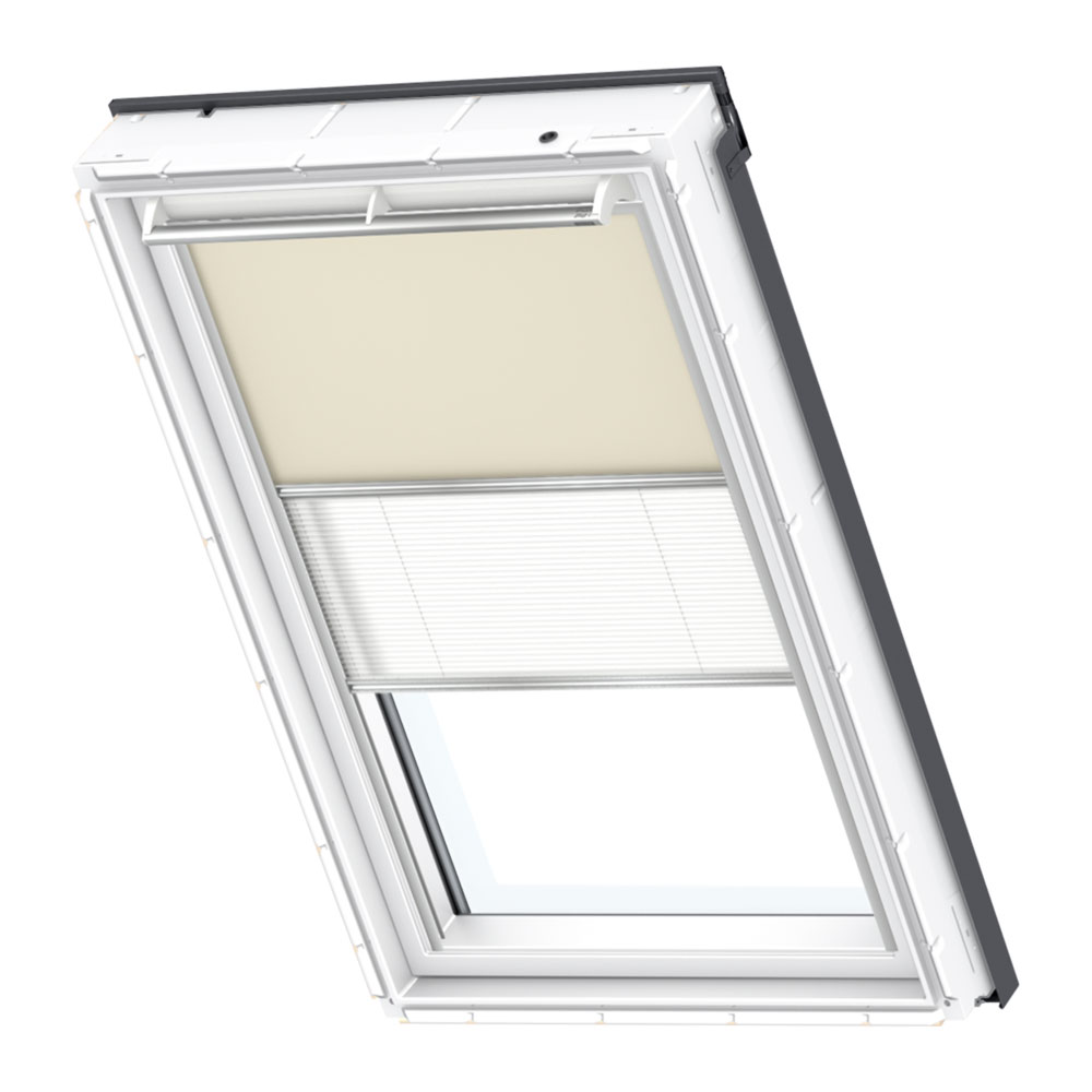 фото Штора дуо dfd mk06 1085s 780х1180 мм бежевая velux