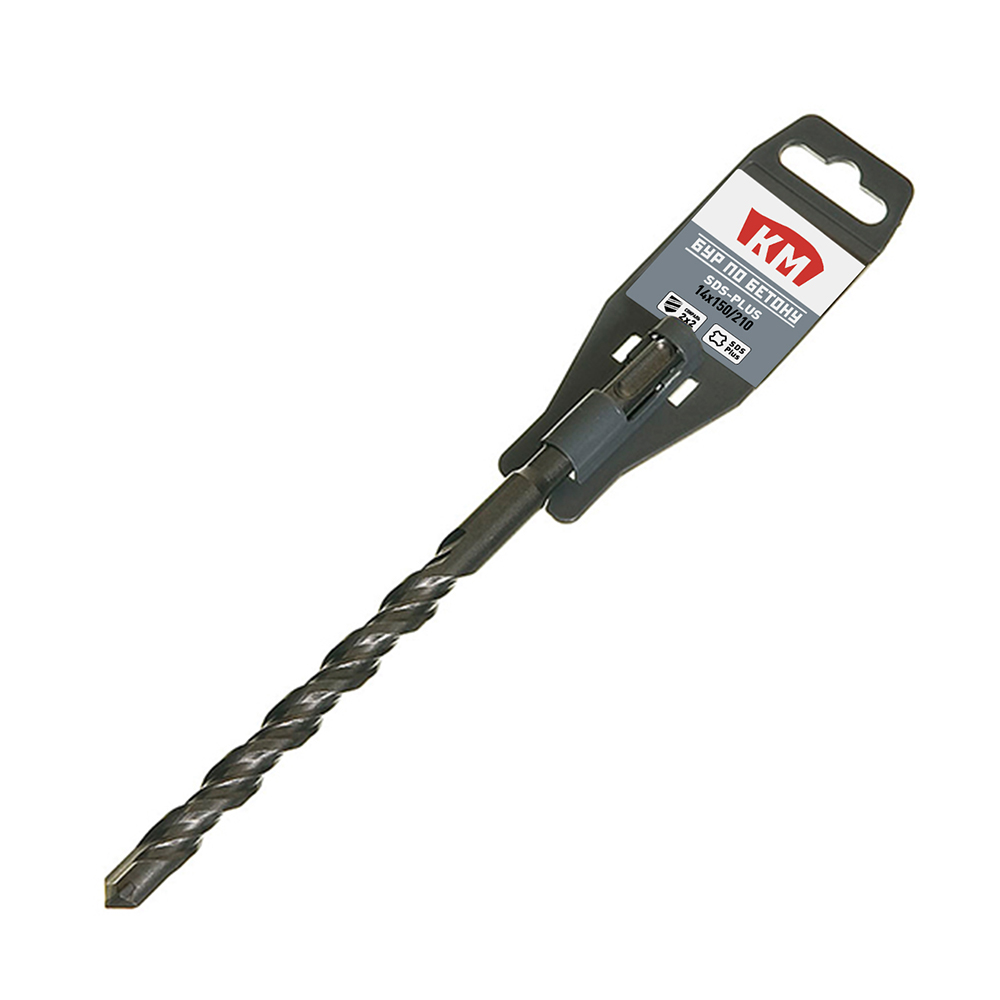 

Бур SDS-plus КМ / Shaft 14х150х210 мм