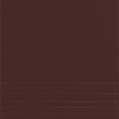 Керамогранит ступень Керамин Амстердам 4 коричневый 298x298x8 мм (15 шт.=1,33 кв.м)
