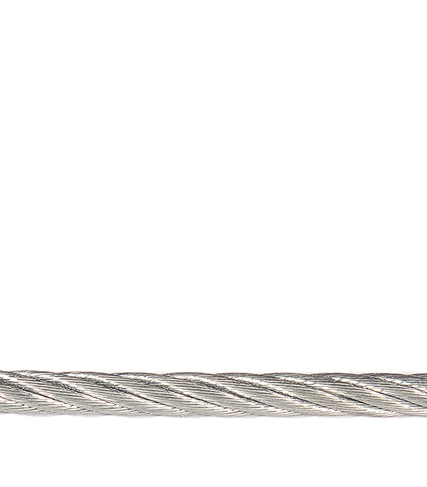 

Трос стальной оцинкованный d5 мм DIN 3055