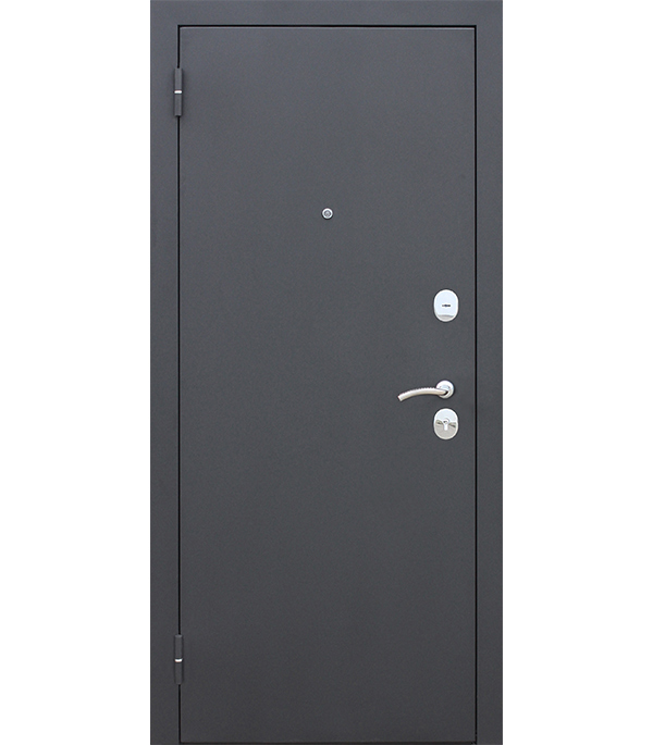 фото Дверь входная ferroni garda левая черный муар - лиственница мокко со стеклом 960х2050 мм