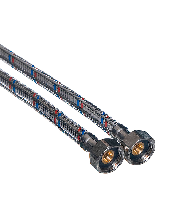 

Гибкая подводка для воды 80 см 1/2" в/в