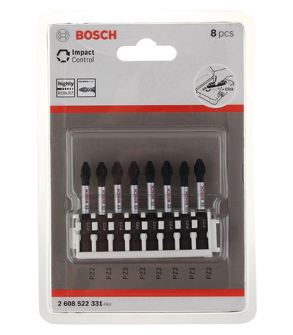 

Бита Bosch (2608522331) PZ2 50 мм (8 шт.)