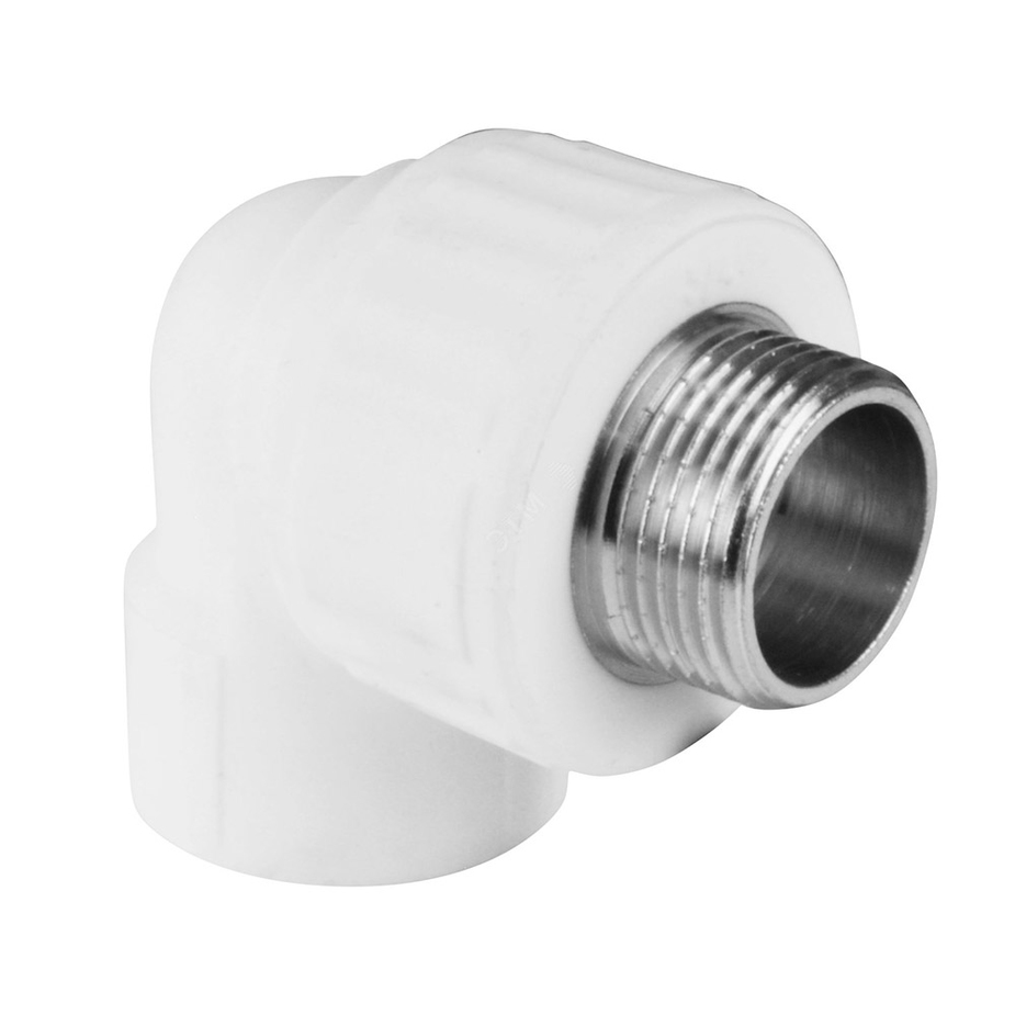 Угол полипропиленовый 25 мм х 1/2 НР(ш) — купить в Петровиче в Твери ...