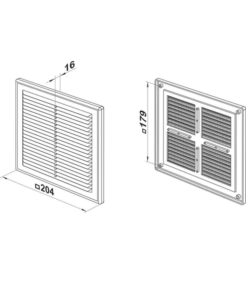 Вент решетка размеры. Решетка вентиляционная 60х204. Решетка приточно-вытяжная Вентс МВ 150. Решетка вентиляционная 204х204. Жалюзийная решетка Vents d150.