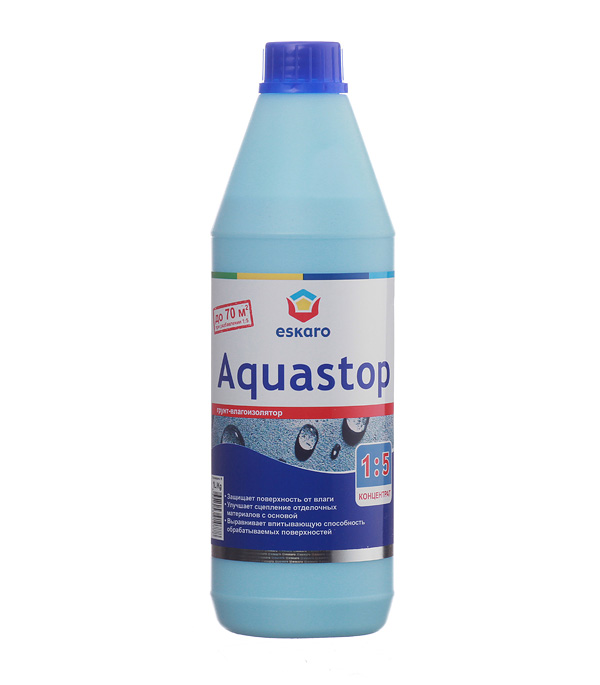 фото Грунт eskaro aquastop концентрат 1 л