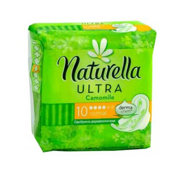 

Прокладки гигиенические женские NATURELLA Ultra Normal Ромашка (10 шт.)