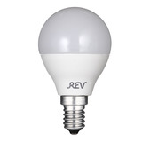 Лампа светодиодная REV 7 Вт E14 шар G45 4000К естественный белый свет 220 В матовая г. Владимир