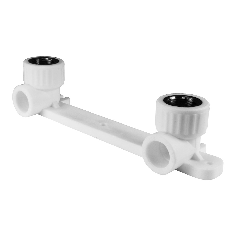 Водорозетка для полипропиленовых труб 1 2 двойная размеры - SolidIron.ru