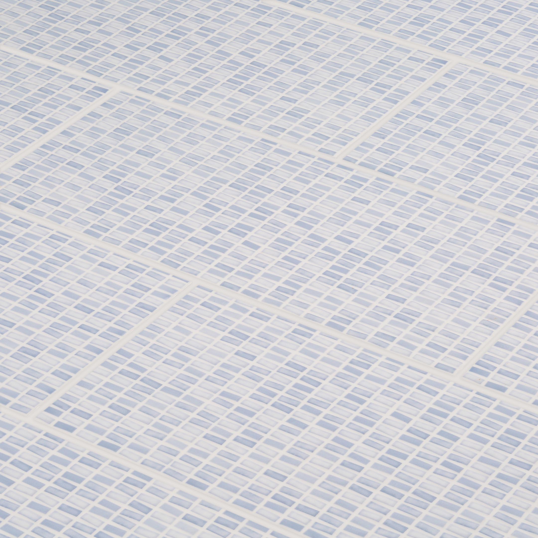 фото Плитка облицовочная cersanit pudra мозаика голубая 440x200x8,5 мм (12 шт.=1,05 кв.м)