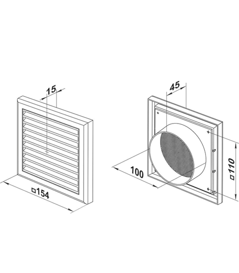 Диаметры вентиляционных. Вентиляционная решётка пластиковая с фланцем 154х154 мм белая. Решетка КС 100 МВ фланец d 100мм 182х252мм Вентс. Решетка с фланцем 125 Вентс. Решетка МВ 120 ВРС.