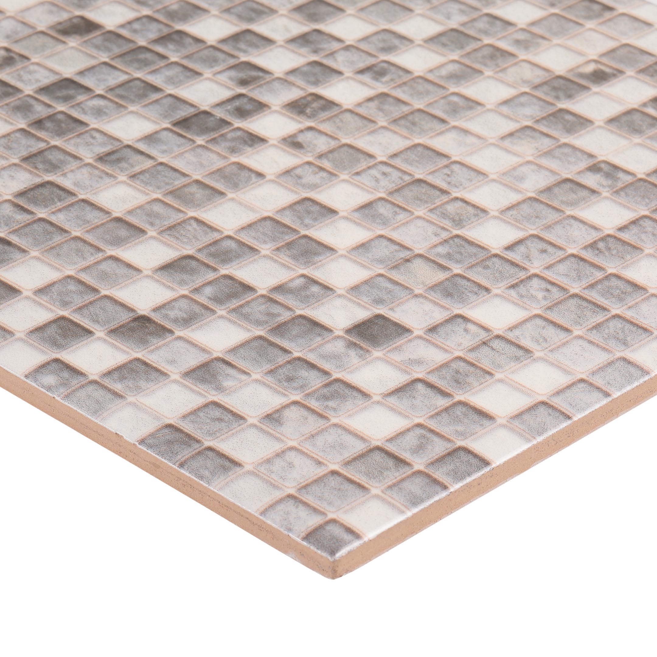 Плитка облицовочная Axima Мерида мозаика серый 300x200x7 мм (24 шт.=1,44 кв.м) от Петрович