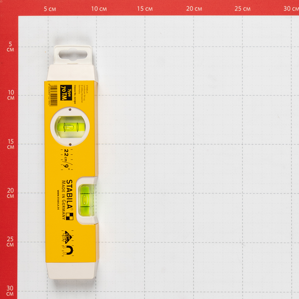 фото Уровень магнитный stabila 70тм 22 см 2 глазка