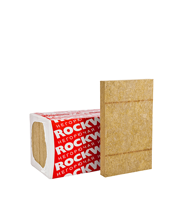 

Утеплитель Rockwool Венти Баттс Д 100х600х1000 мм 3,6 кв.м