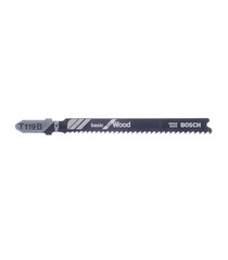 Пилки для лобзика Bosch T119B (2608630037) по дереву L67 мм прямой рез (5 шт.)