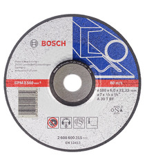 Круг зачистной по металлу Bosch (2608600315) 180х22х6 мм вогнутый