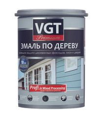 Эмаль акриловая по дереву Профи кофейная VGT 1 кг