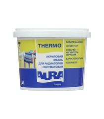 Эмаль для радиаторов в/д Aura Luxpro Thermo полуматовая 0,45 л