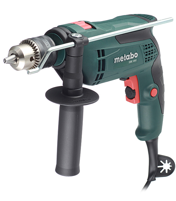 фото Дрель ударная metabo sbe 650 (600742000) 650 вт