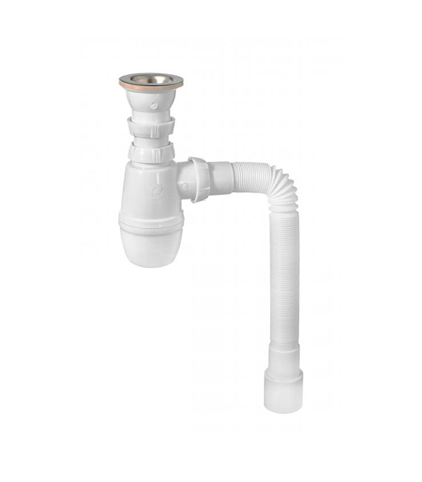 Сифон для мойки WIRQUIN PRO 30718026 с выпуском 1 1/2 Сифон для мойки WIRQUIN PRO 30718026 с выпуском 1 1/2