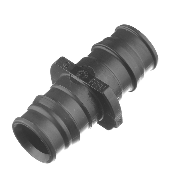 

Соединитель прямой PPSU Uponor (1008669) 16 х 16 мм, Черный