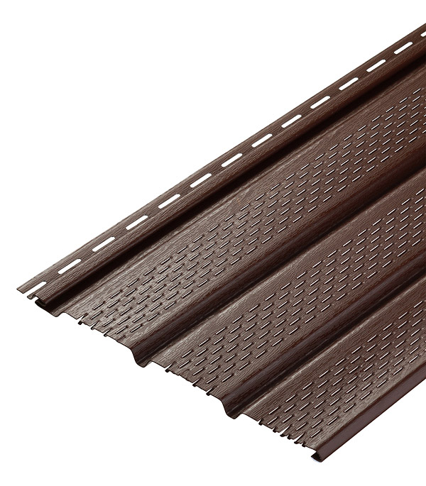 

Софит перфорированный Vinyl-On 3000х305 мм кофе