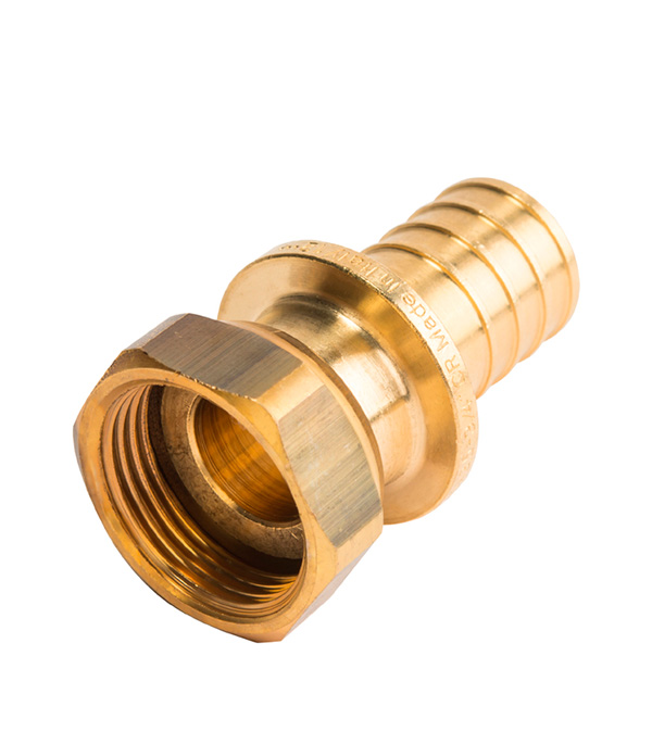 

Соединитель прямой с накидной гайкой 20 х 3/4" внутр(г) Stout
