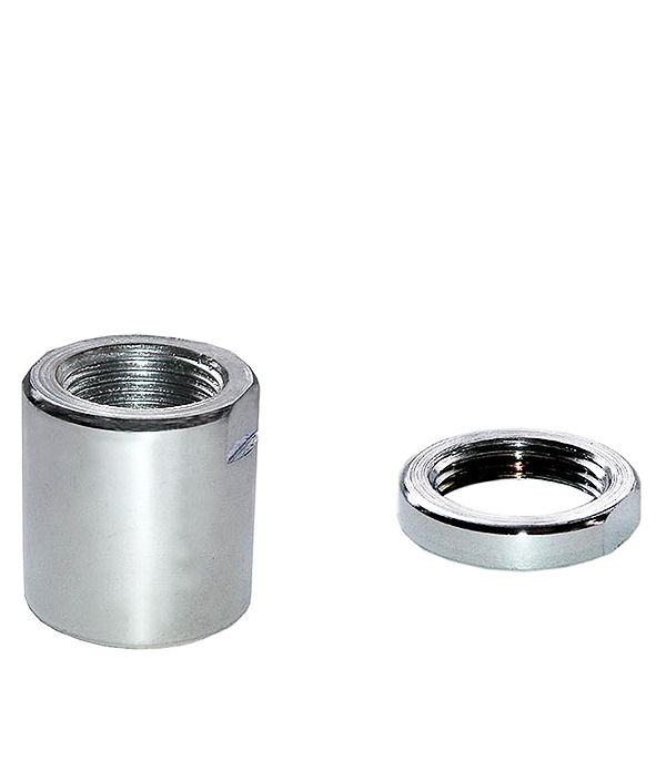 Муфта для полотенцесушителя в комплекте с контргайкой 1\" внутр(г) х 3/4 ...