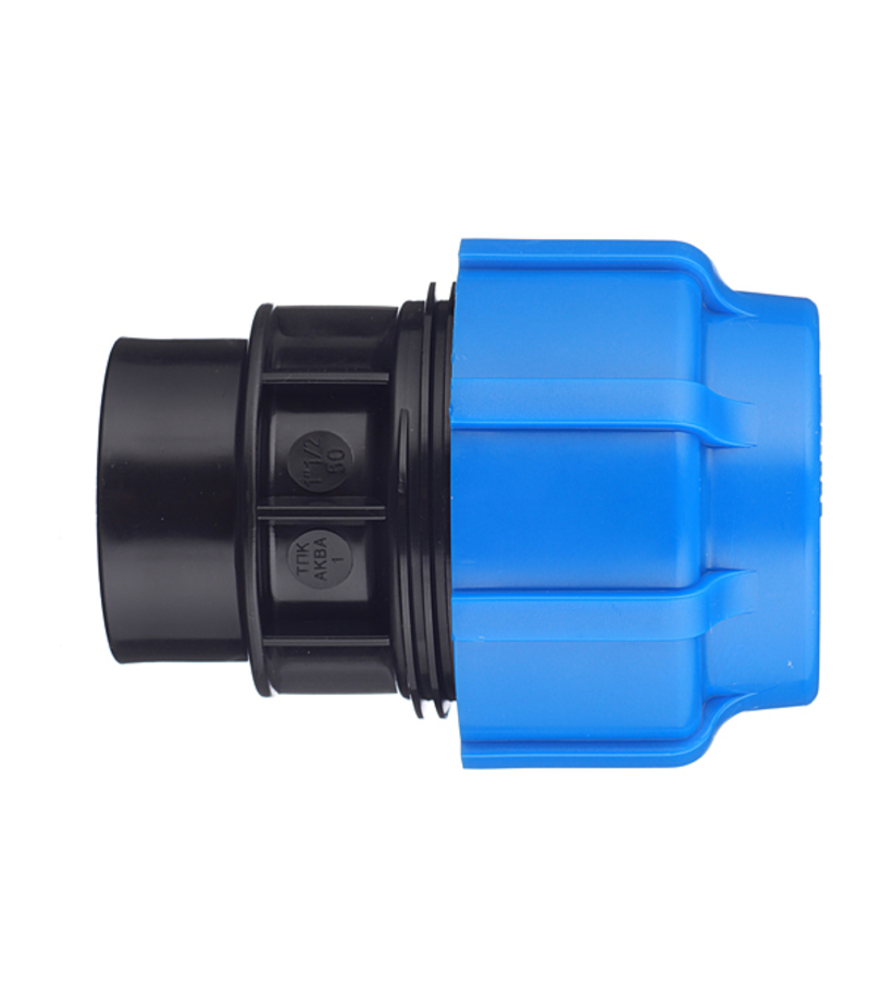 Муфта ПНД Tebo компрессионная переходная 50х1 1/2 ВР(г) — купить в ...