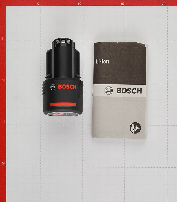 

Аккумулятор Bosch GBA (1600A00X79) 12В 3Ач Li-Ion