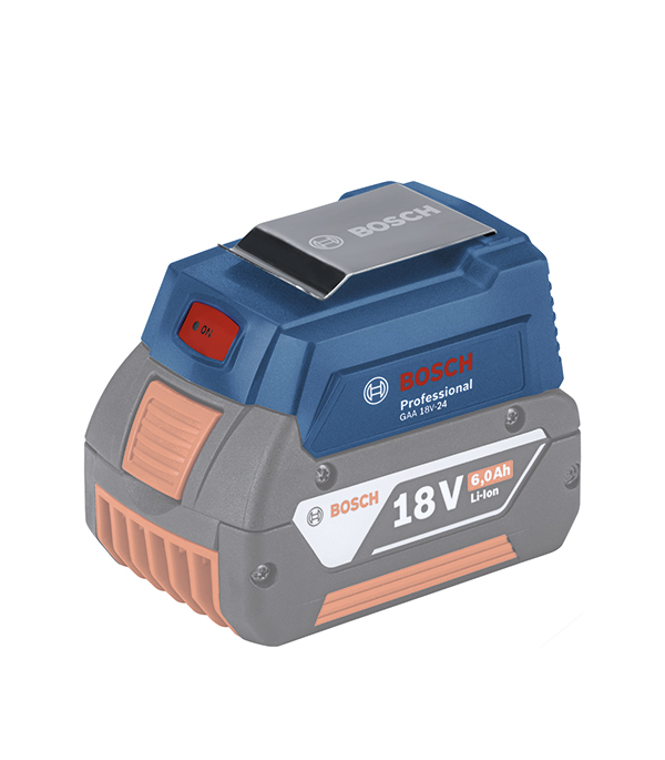 

Адаптер для зарядки Bosch GAA 18V-24 (1600A00J61) 6Ач