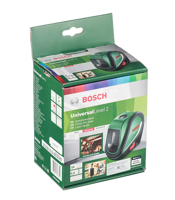 фото Нивелир лазерный bosch universallevel 2 basic (0603663800)