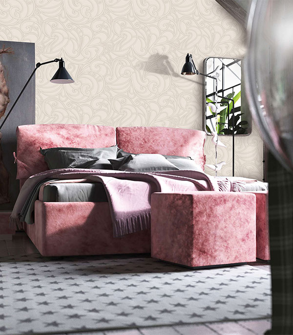 

Обои виниловые на флизелиновой основе 1,06х10 м Erismann Violetta 3631-2, Бежевый