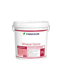 Штукатурка структурная Finncolor Mineral Decor "короед" фракция 2мм 25кг