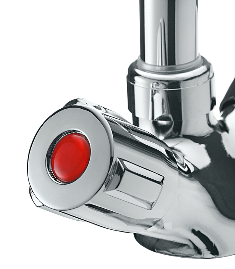 Смеситель для кухни UNION MW001 двухвентильный с высоким изливом ...