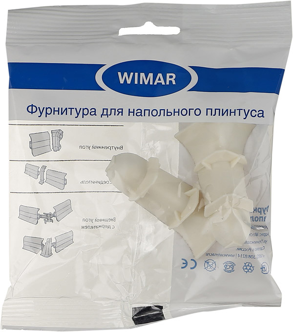 

Угол внутренний Wimar 58 мм дуб рене (2 шт)