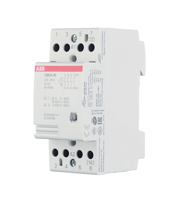 контактор esb20-11n-06 модульный (20а ас-1, 1но+1нз), катушка 230в ac/dc. контактор модульный abb 40а однофазный. Abb esb 40-40. контактор esb63-40 63а (abb). Abb контактор esb25-20n-06 модульный (25а ас-1, 2но), катушка 230в ac/dc.