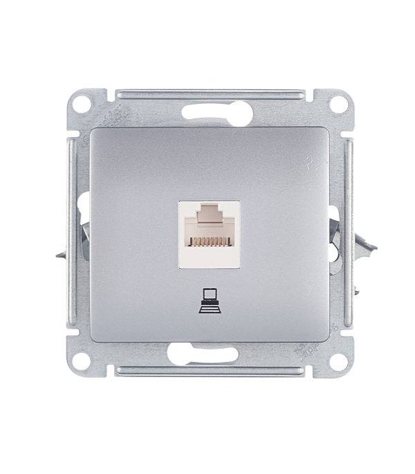 Розетка компьютерная schneider electric glossa Розетка компьютерная schneider electric glossa